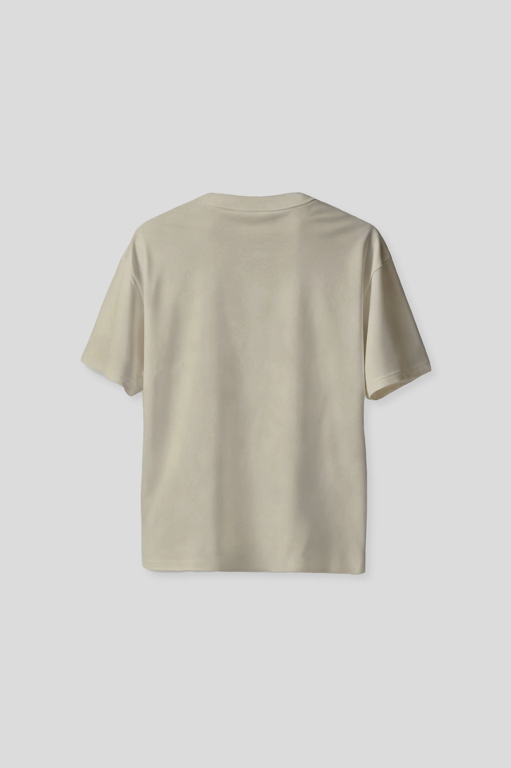 OVERSIZED FIT BEIGE T-SHIRT