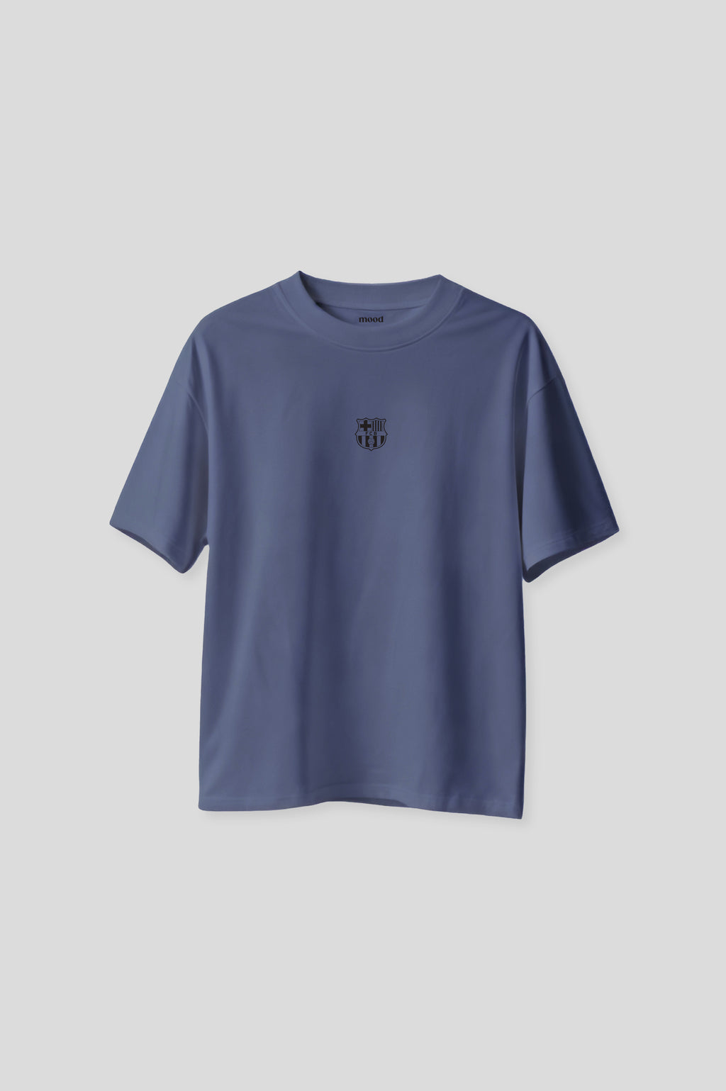OVERSIZED BARCELONA GRAY T-SHIRT