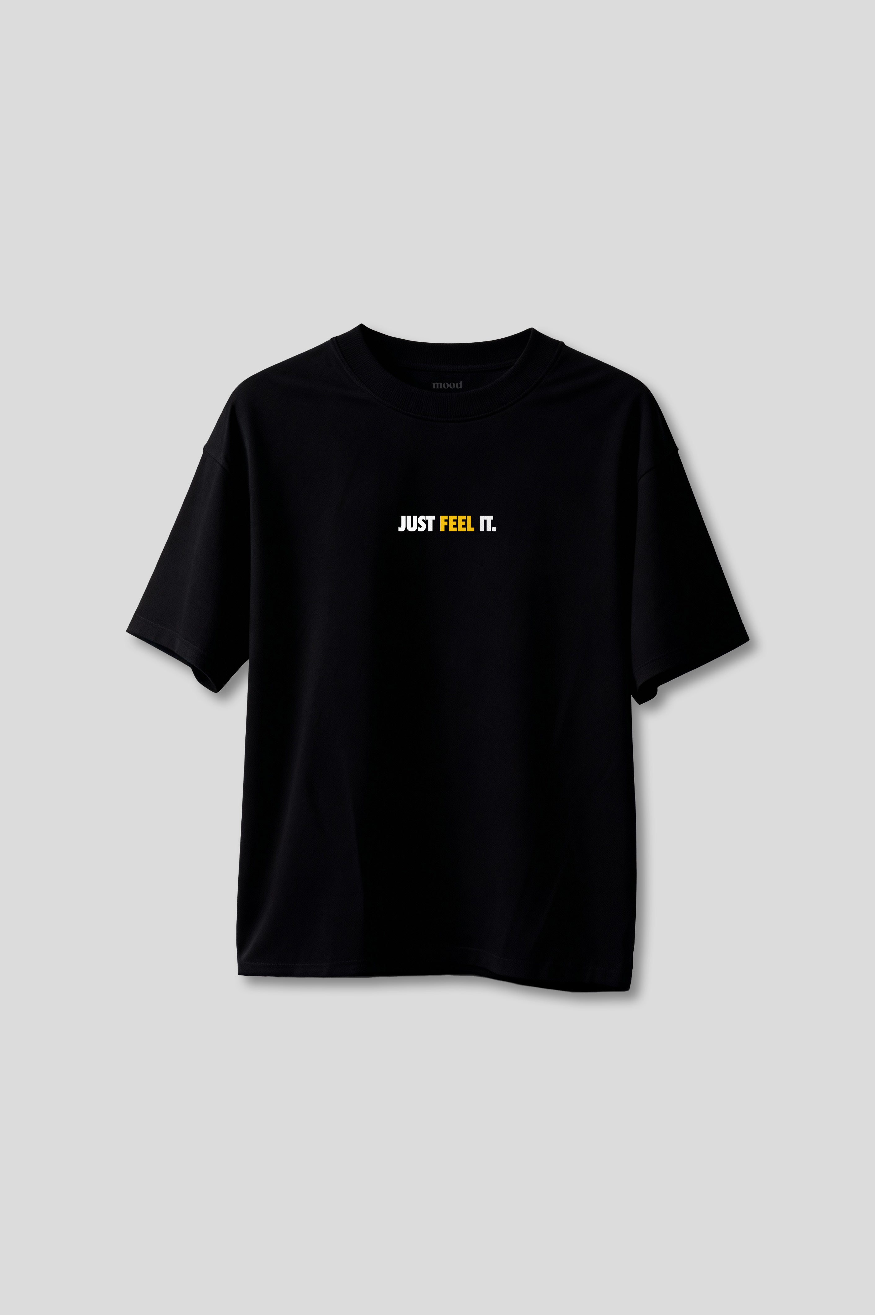 OVERSIZED GYM BLACK T-SHIRT