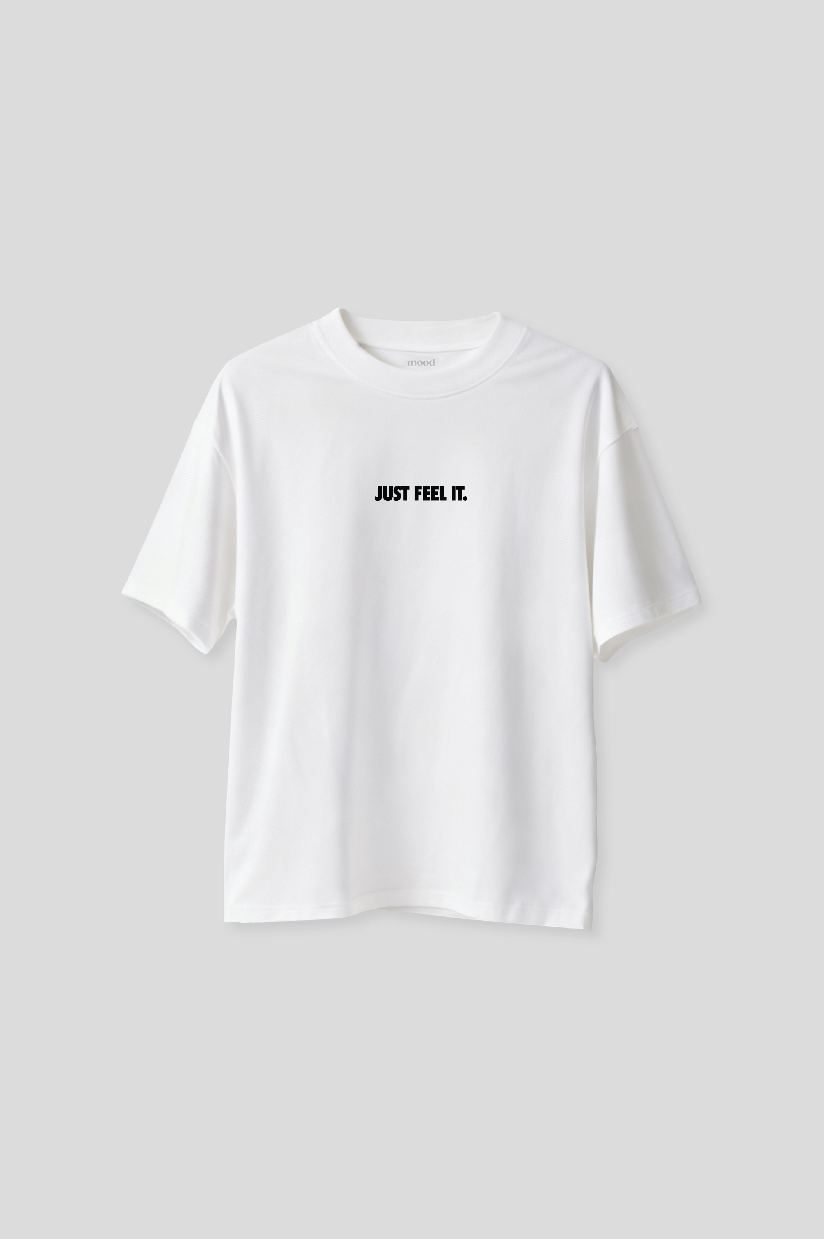 OVERSIZED GYM WHITE T-SHIRT