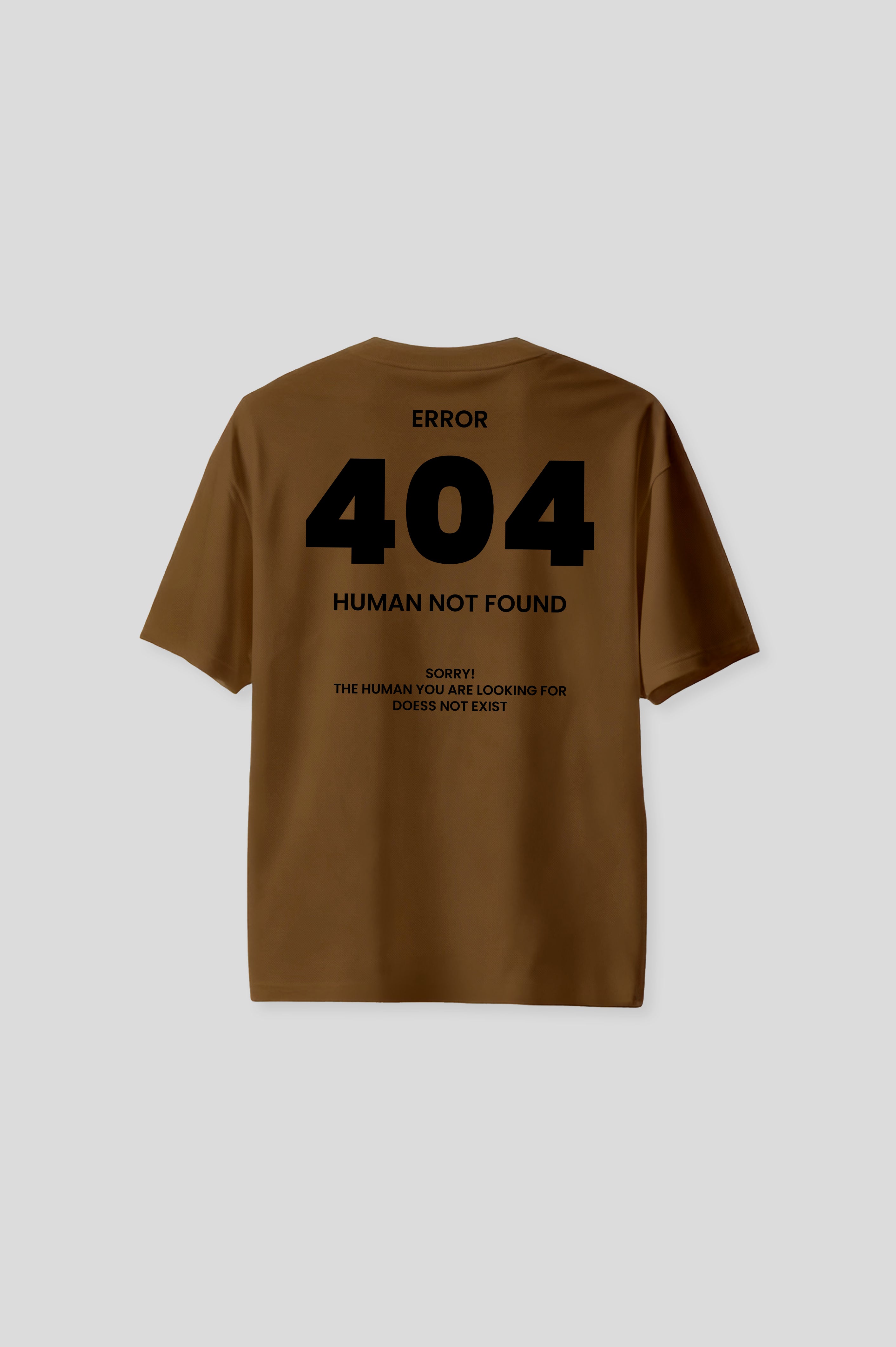 OVERSIZED MALBORO BROWN T-SHIRT