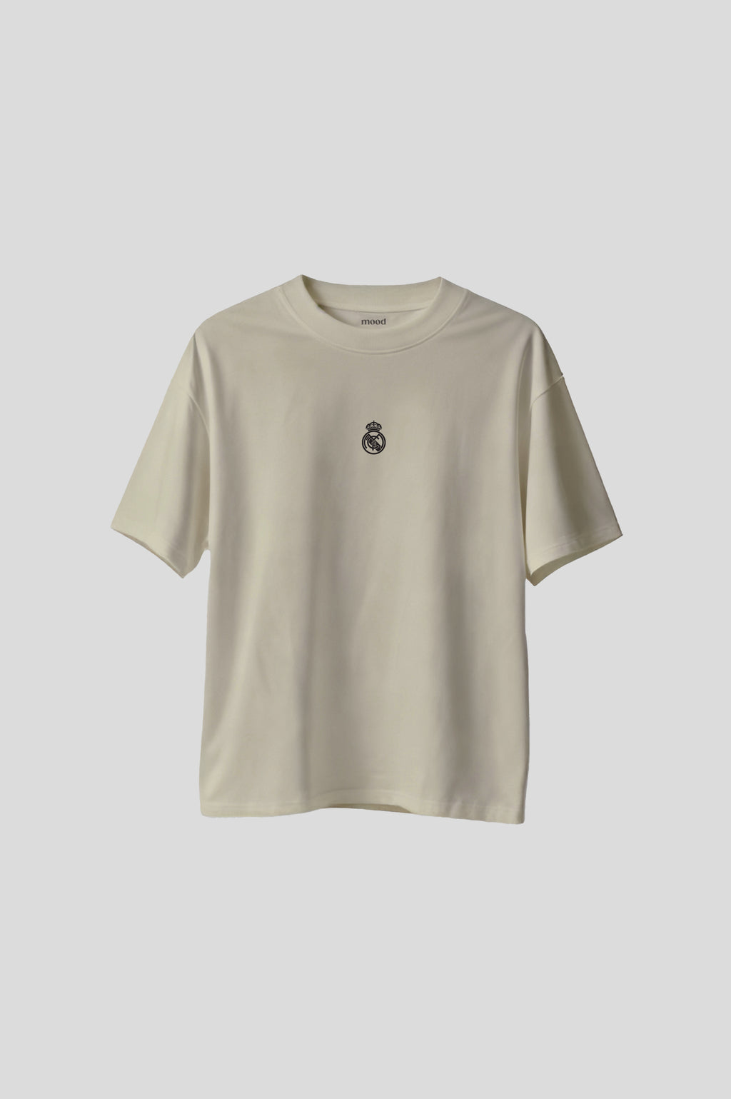 OVERSIZED REAL MADRID BEIGE T-SHIRT
